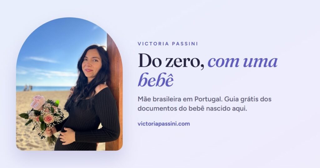 Victoria Passini: do zero, com uma bebê